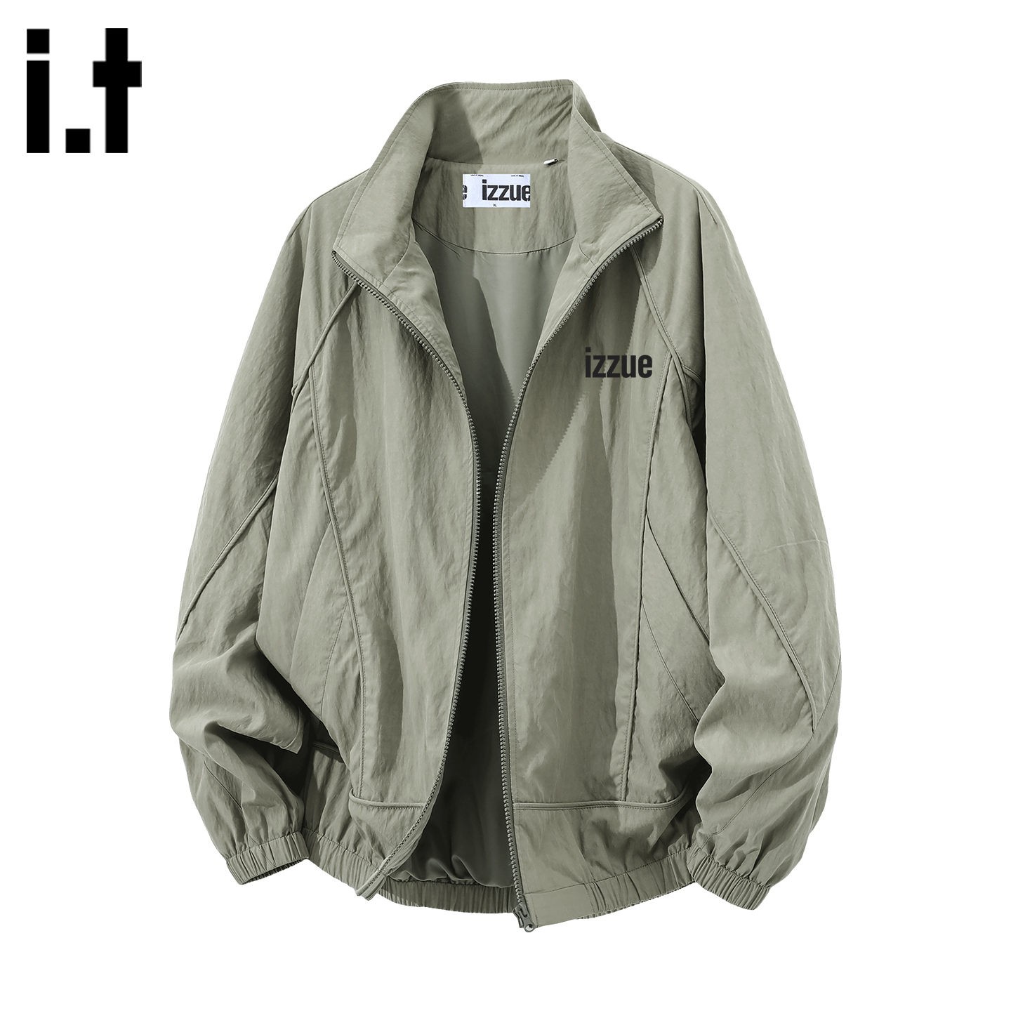 itizzue原创新款开衫立领夹克男