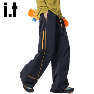 痞帅休闲工装 裤 户外运动宽松裤 izzue 子Y 秋季 美式 2025新款 男士