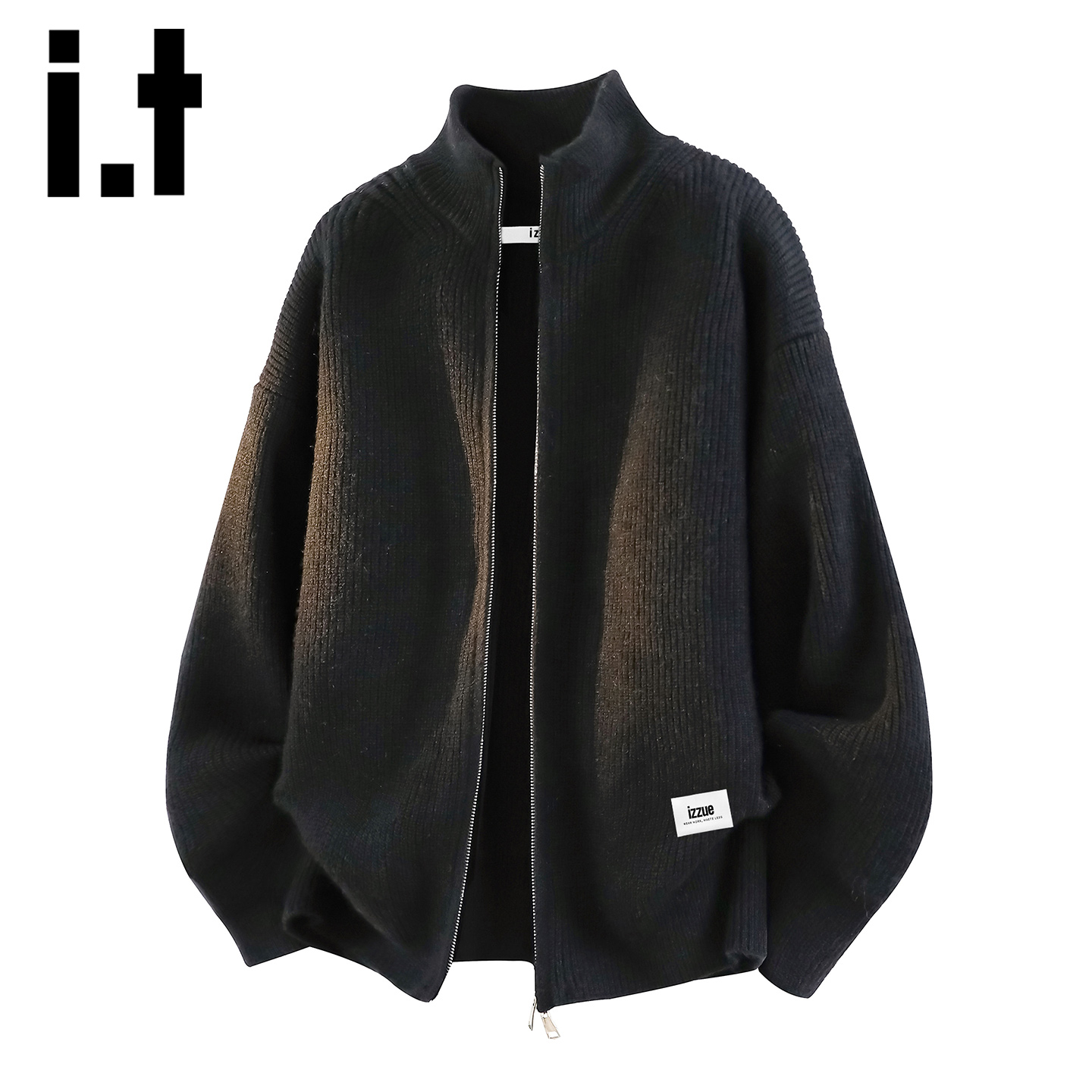 itizzue开衫毛衣男秋冬季新款
