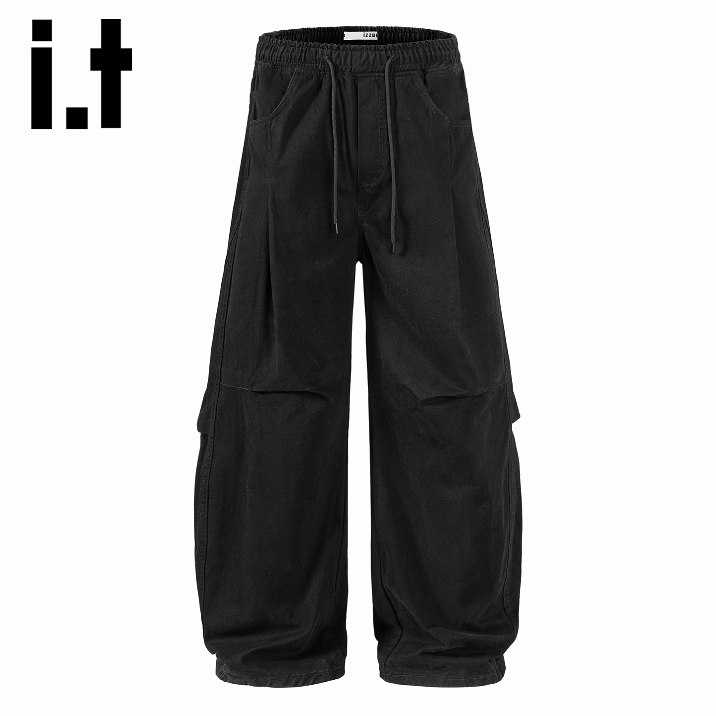itizzue美式复古工装裤男秋冬款