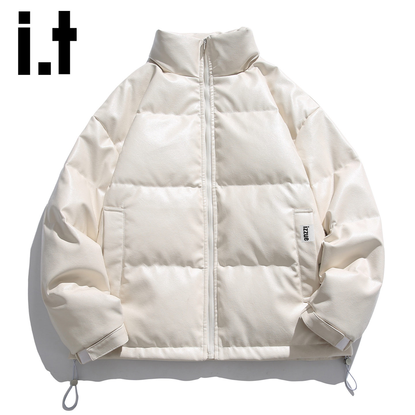 itizzue日系立领保暖防寒羽绒服