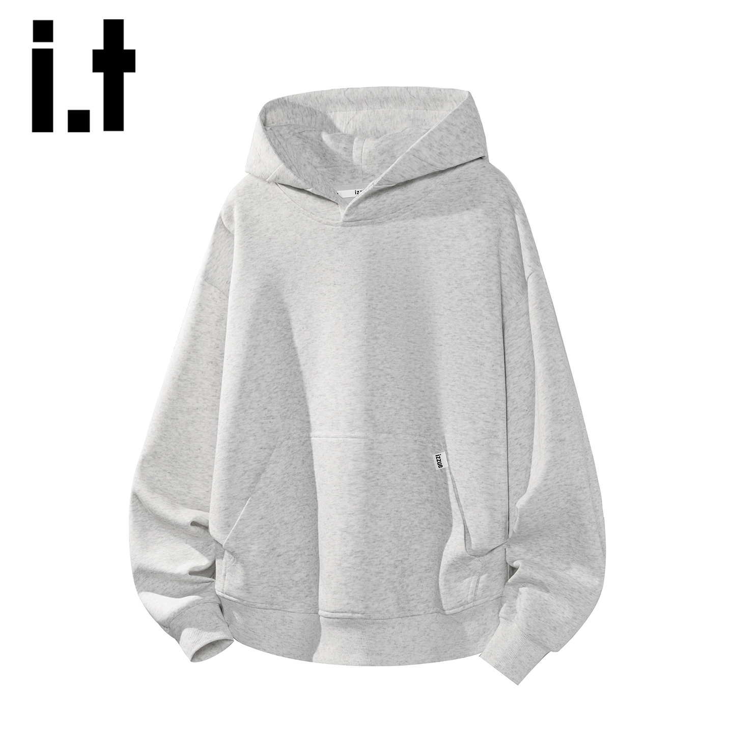 itizzue秋季新款连帽卫衣男