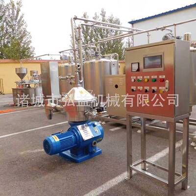 弘益不锈乳 脂分工离机脱脂奶黄油加设备 钢乳品稀奶油分离设备