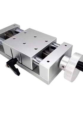 简易调整组件HHQ01/XKST50/100/150进给丝杠型线性手动位移平滑台