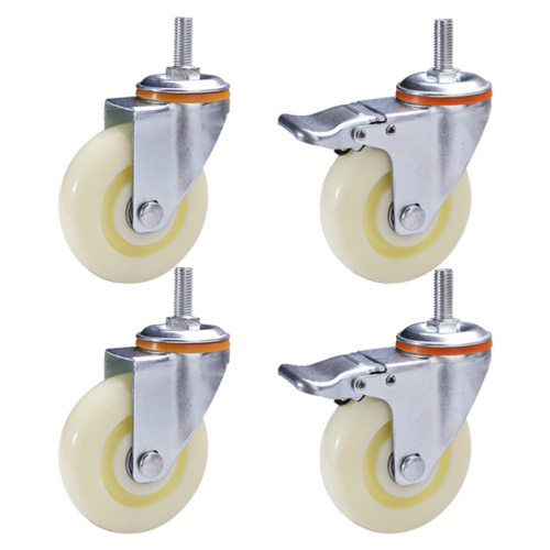 丝杆型脚轮 拧入型脚轮 不锈钢 CSMNSU50-N CSMNU65/75A/100A