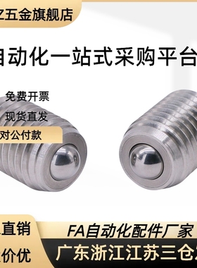 定位珠ZAC02球头柱塞ZAC03ZAC01-M3/M4/M5/M6/M8/M10