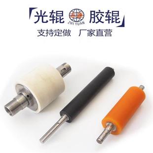 来图加工定制橡胶辊聚氨酯胶辊耐高温矽胶砂光机胶辊不锈钢辊镜面