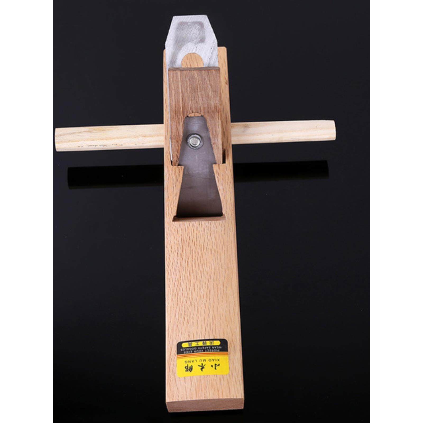 柞木木工刨子180-400mm长度 镶铜口手工刨子带刨刀 手推刨 刨子