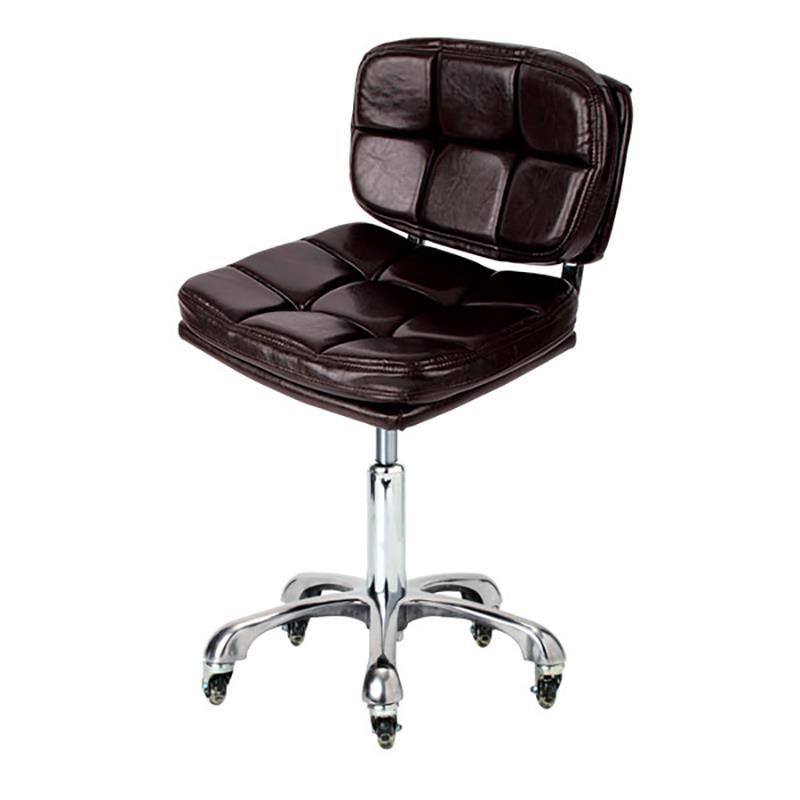 升降防爆旋转滑轮大工椅美容凳子靠背理发美发美甲按摩圆凳包邮.