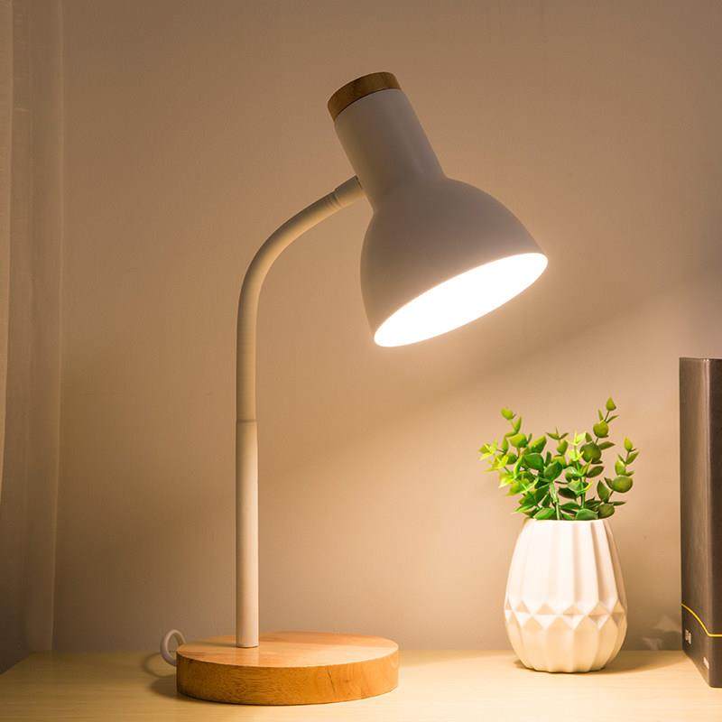 护眼台灯学习宿舍简约书桌灯卧室床头创意覆古家用装饰客厅落地灯