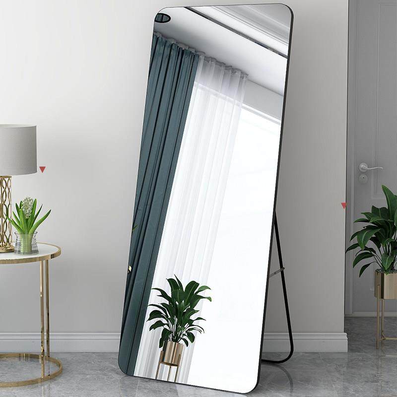 镜子全身穿衣镜落地镜贴墙挂墙网红家用卧室ins风女生少女试衣镜,住宅家具,穿衣镜,淘宝优惠券,粉丝福利购,淘宝优惠卷