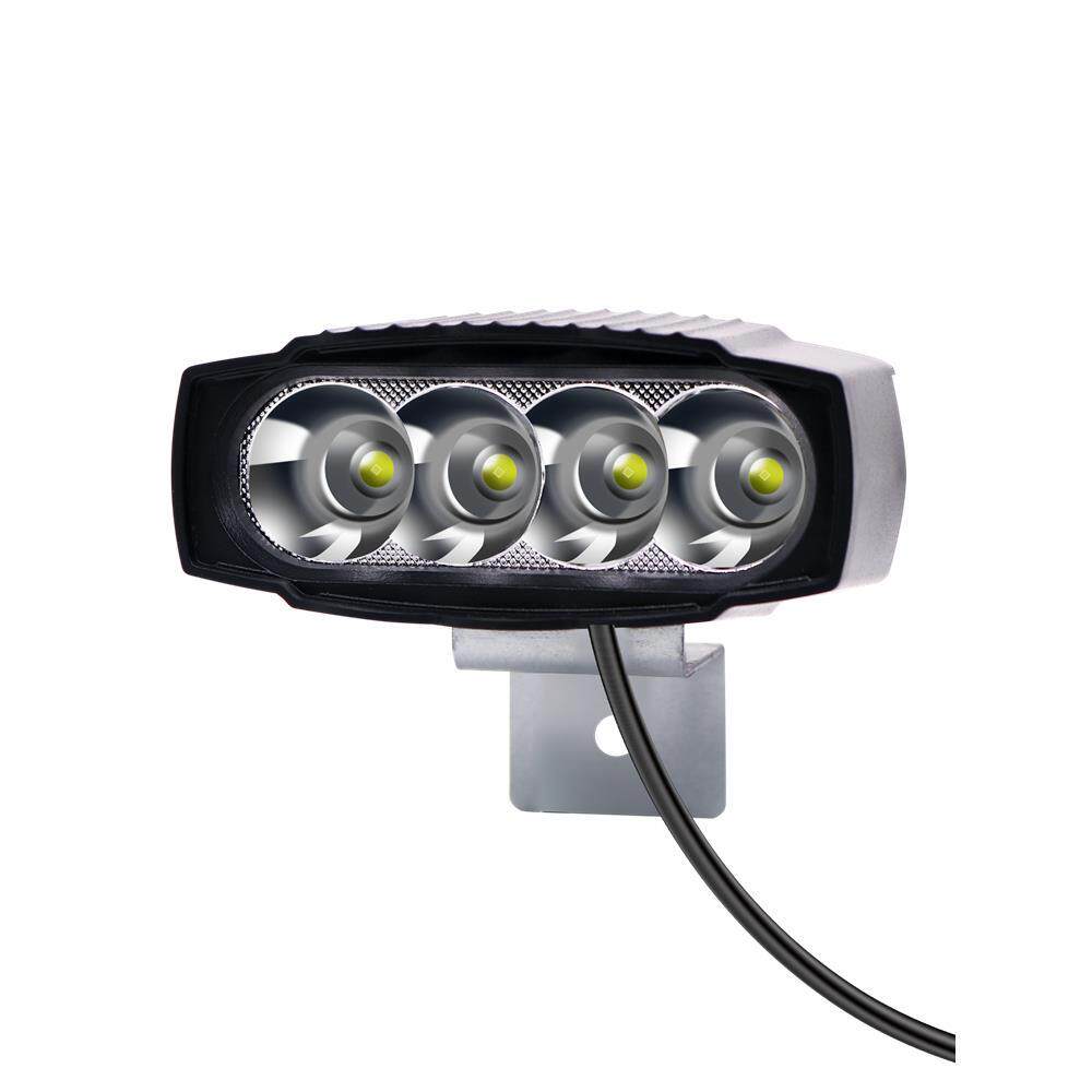 代驾车灯 超亮折叠电动车锂电车led大灯喇叭二合一强光48v60v通用