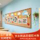 惠鑫软木板照片墙教室墙面文化墙幼儿园文创展示板家用黑板留言板