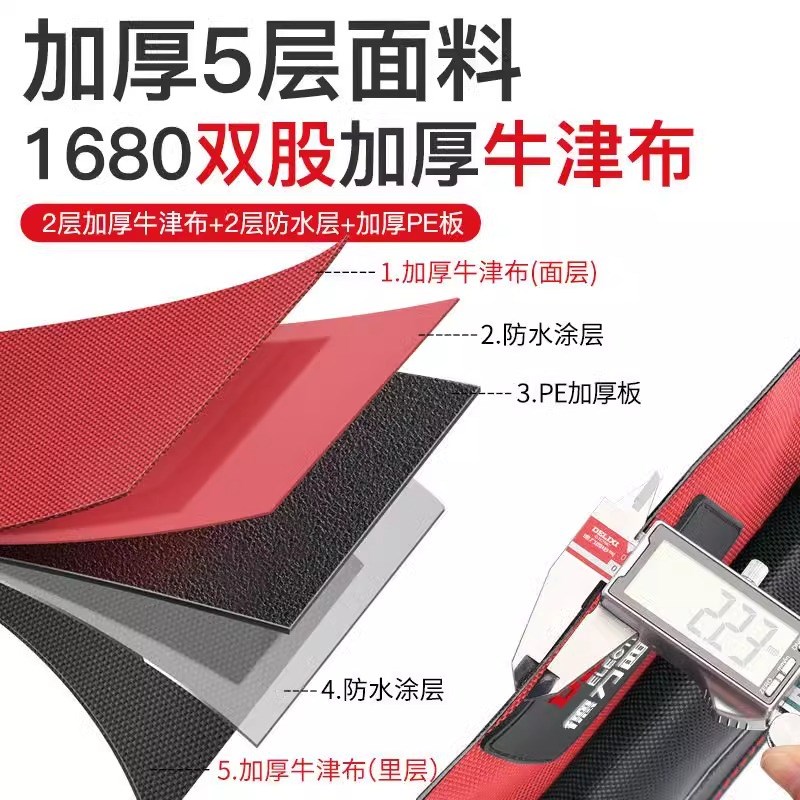 工具箱五金箱帆布工具包结多功能便携式收纳袋结实耐用