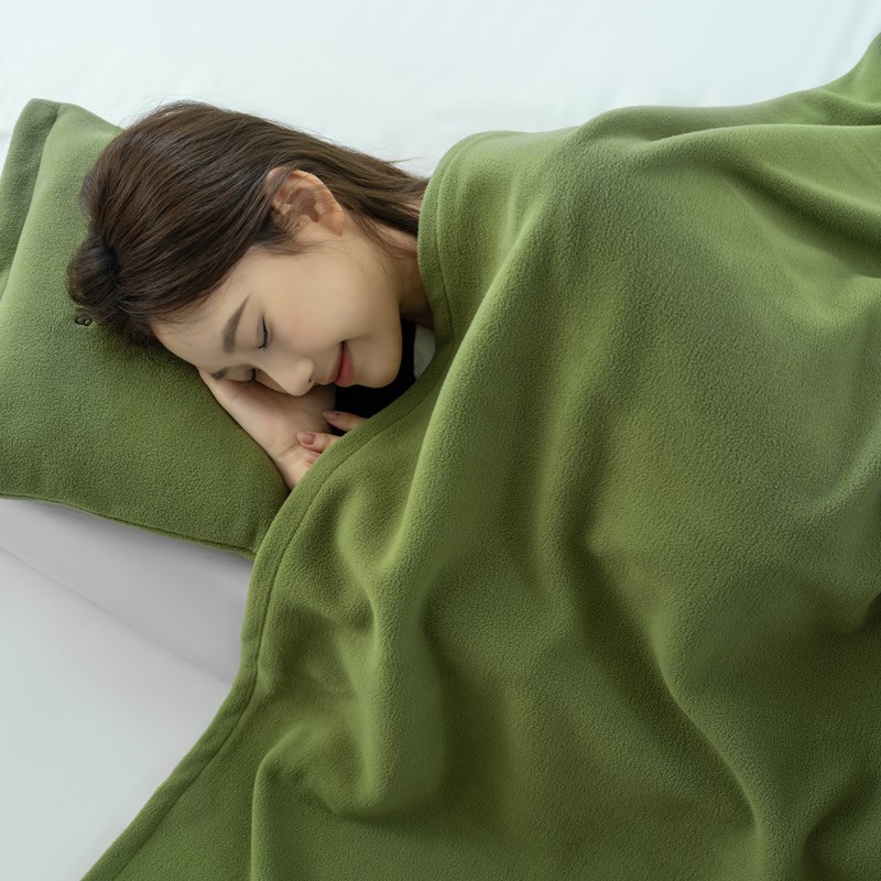 二合一抱枕被子可收纳便携外出旅行户外办公室沙发毛毯毯子午休毯
