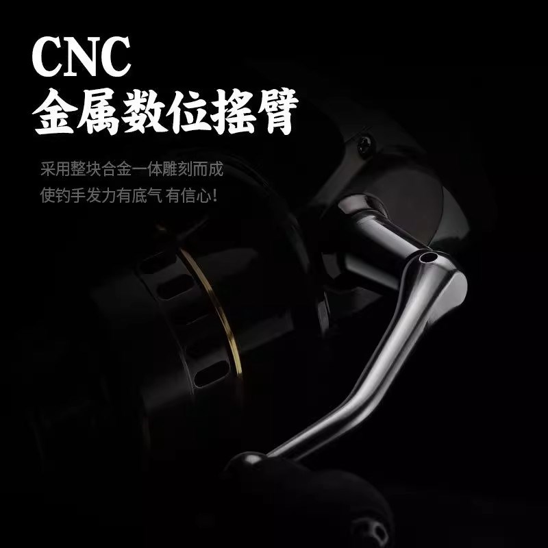 远投纺车轮锚鱼轮全金属大斜口线杯路亚轮海竿海钓抛竿防海水渔轮