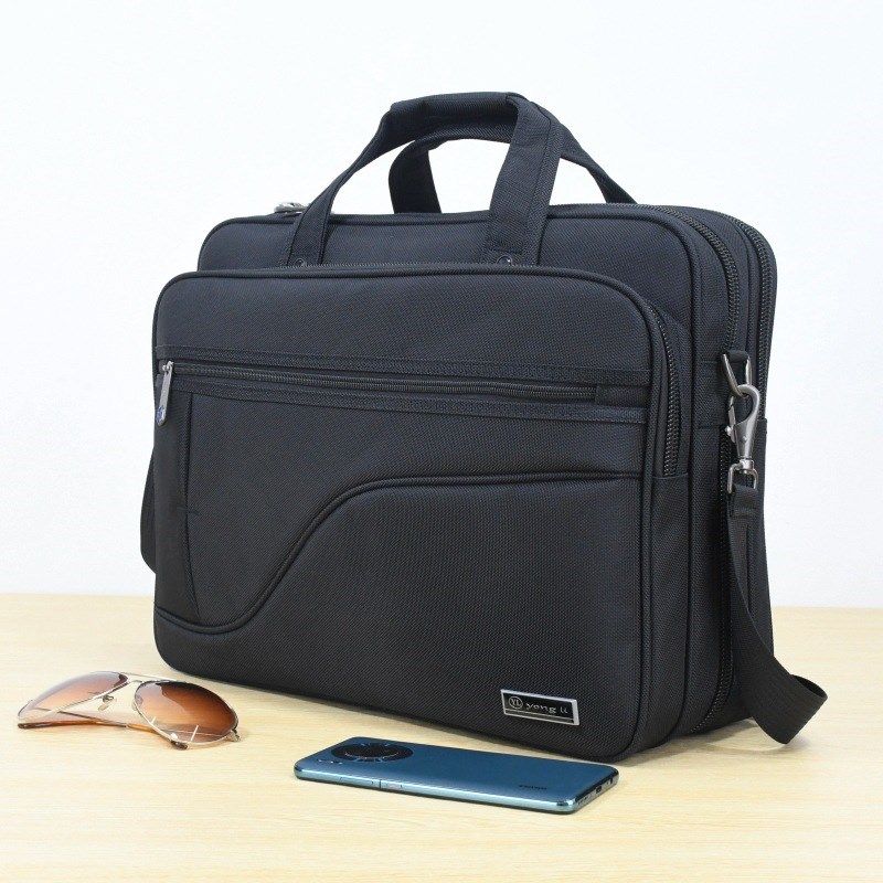 斜挎商务男包大容量防水牛津帆布公文包横款手提包电脑单肩业务包,箱包皮具/热销女包/男包,胸包,淘宝优惠券,粉丝福利购,淘宝优惠卷