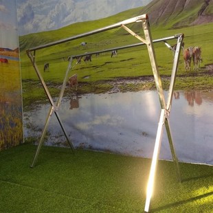 晾衣架X型晾衣架折叠晾衣架镀锌管晾衣架