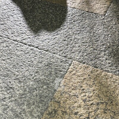 青石板砖老石板麻面瓷p砖怀旧园林别墅露台花园院子地铺石防滑耐