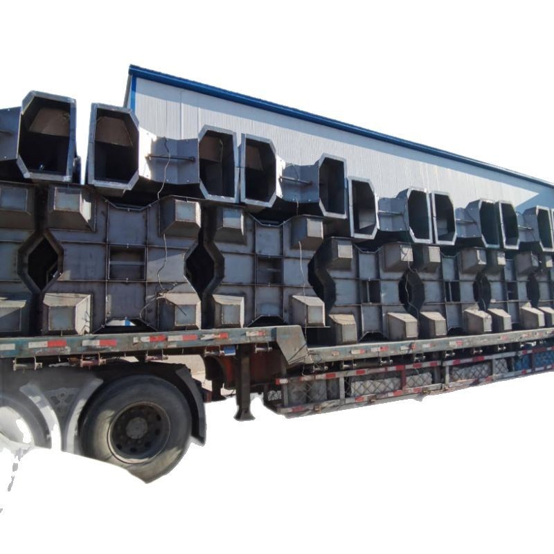 四角空心防浪石模板混凝土海岸护堤扭工字模板扭王块消浪块钢模具