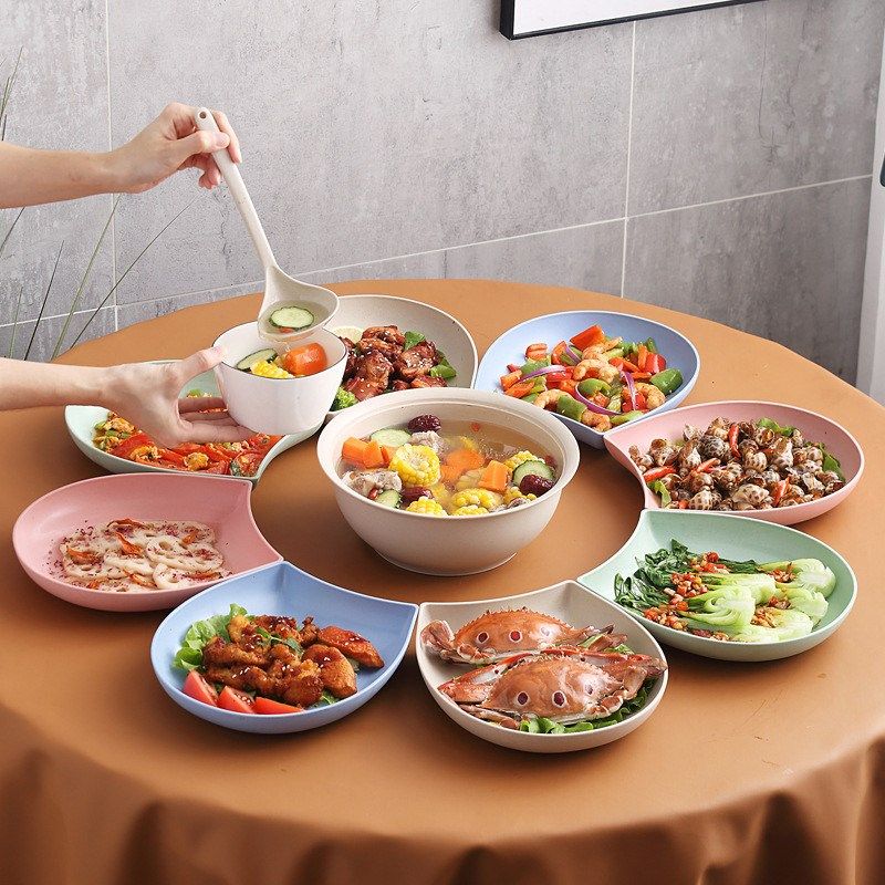 网红餐具套装拼盘菜盘子汤盆菜盘家用团圆宴席汤锅拼盘,标准件/零部件/工业耗材,车间地垫,淘宝优惠券,粉丝福利购,淘宝优惠卷