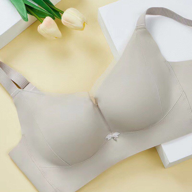 3370琪姝聚拢无侧骨内衣女光面上托调整型收副乳无钢圈蕾丝文胸