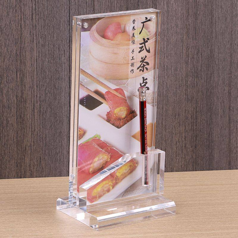 台号牌亚克力餐牌带笔筒牙签槽台卡菜单酒水牌点餐价格台签展示牌,文具电教/文化用品/商务用品,桌牌/台牌,淘宝优惠券,粉丝福利购,淘宝优惠卷
