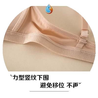 。内衣女士无钢圈薄款聚拢胸罩小薄模A杯大学生胸罩透气两排扣