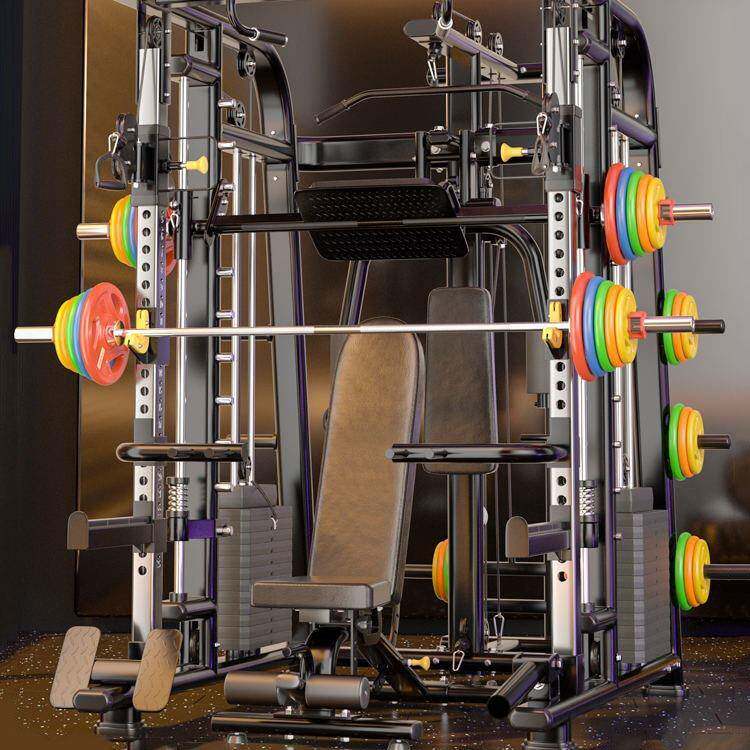 史密斯机综合力量训练器商用大型龙门架运动健身家用多功能器材