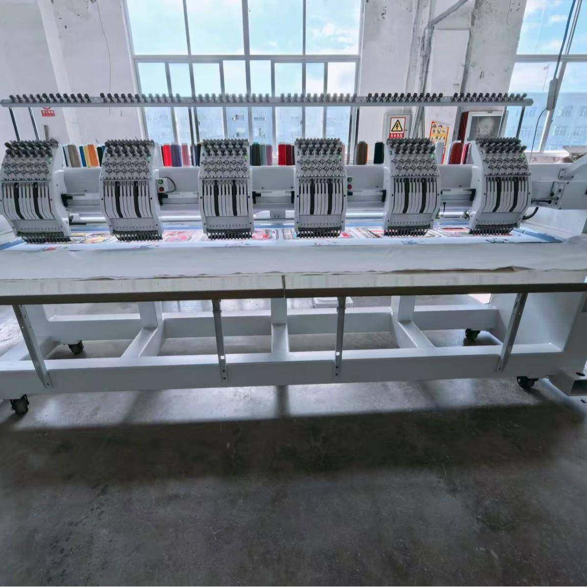 6头电脑绣花机成衣帽子个性化多头刺绣机高速6头电脑绣花机,纺织面料/辅料/配套,其他纺织机械,淘宝优惠券,粉丝福利购,淘宝优惠卷