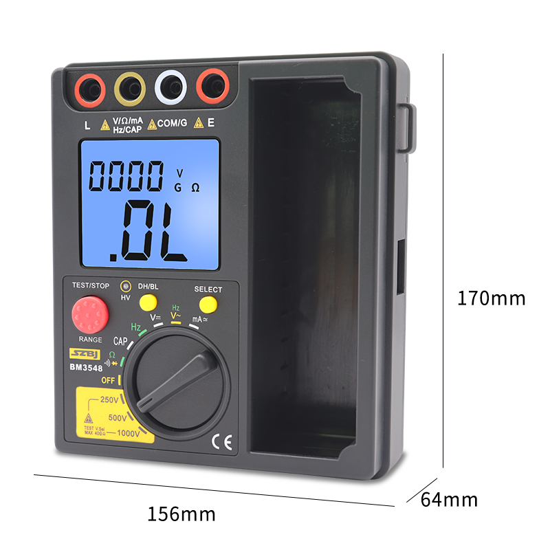 BM3548/9数字绝缘电阻测试仪+用表500V/1000V/2500V兆欧表摇表