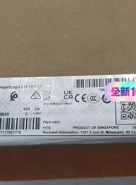 议价1769-L19ER-BB1B全新原装正品，新加坡产，原厂包议价