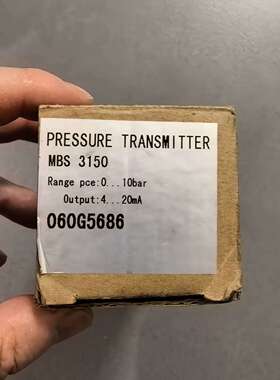 议价压力传感器，MBS 3150，060G5686，Range：议价