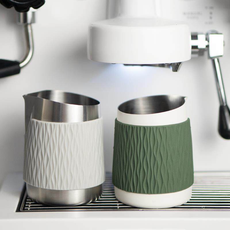 AIRFLOW&WPM惠家联名拉花缸尖嘴圆嘴不锈钢奶泡杯咖啡拉花杯