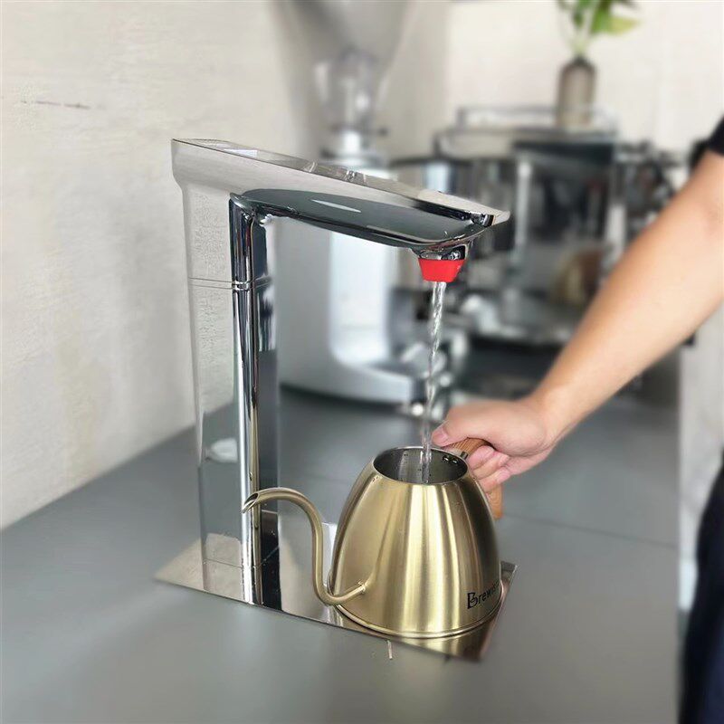 商用智能定温定量开水机台下分x体式奶茶店可设定多个温度出量40L