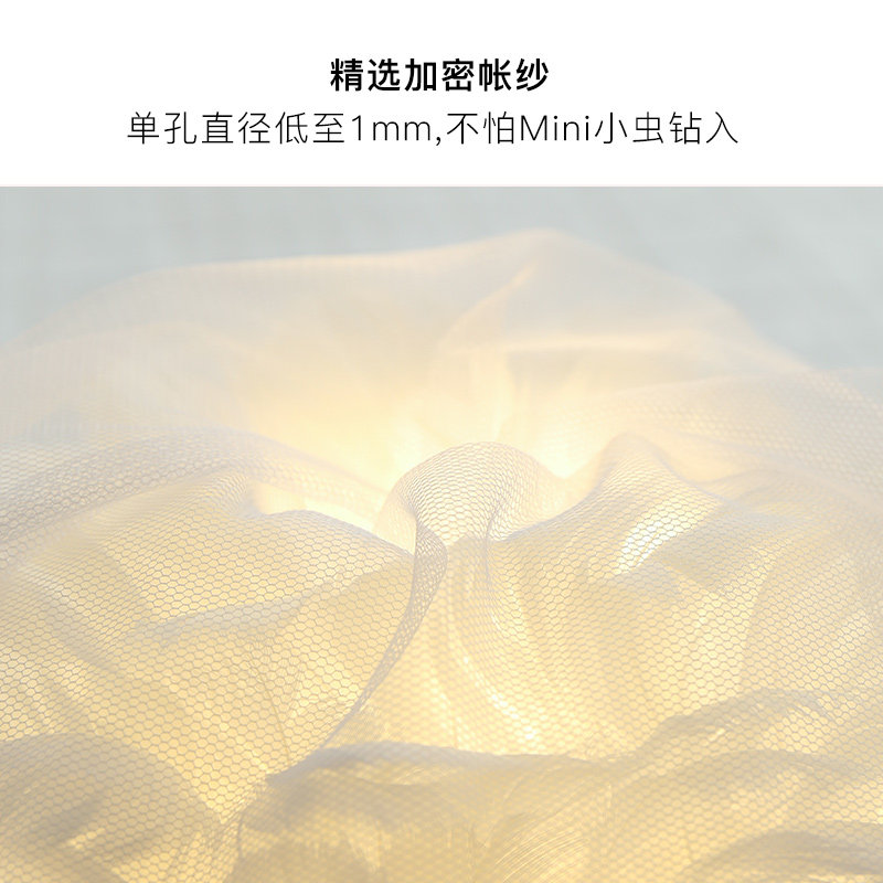 呼呼熊蚊帐家用2023年新款高级小房子儿童落地蚊帐女孩公主风帐篷