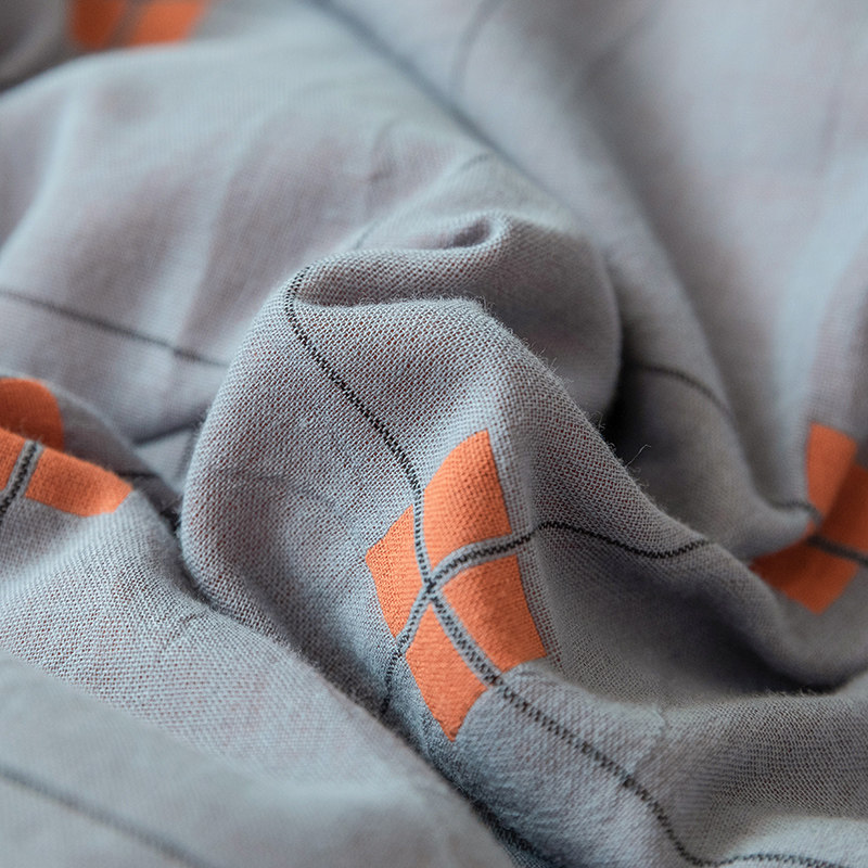 双层纱布床单单件100全棉夏季学生宿舍单人1.5双人被单三件套