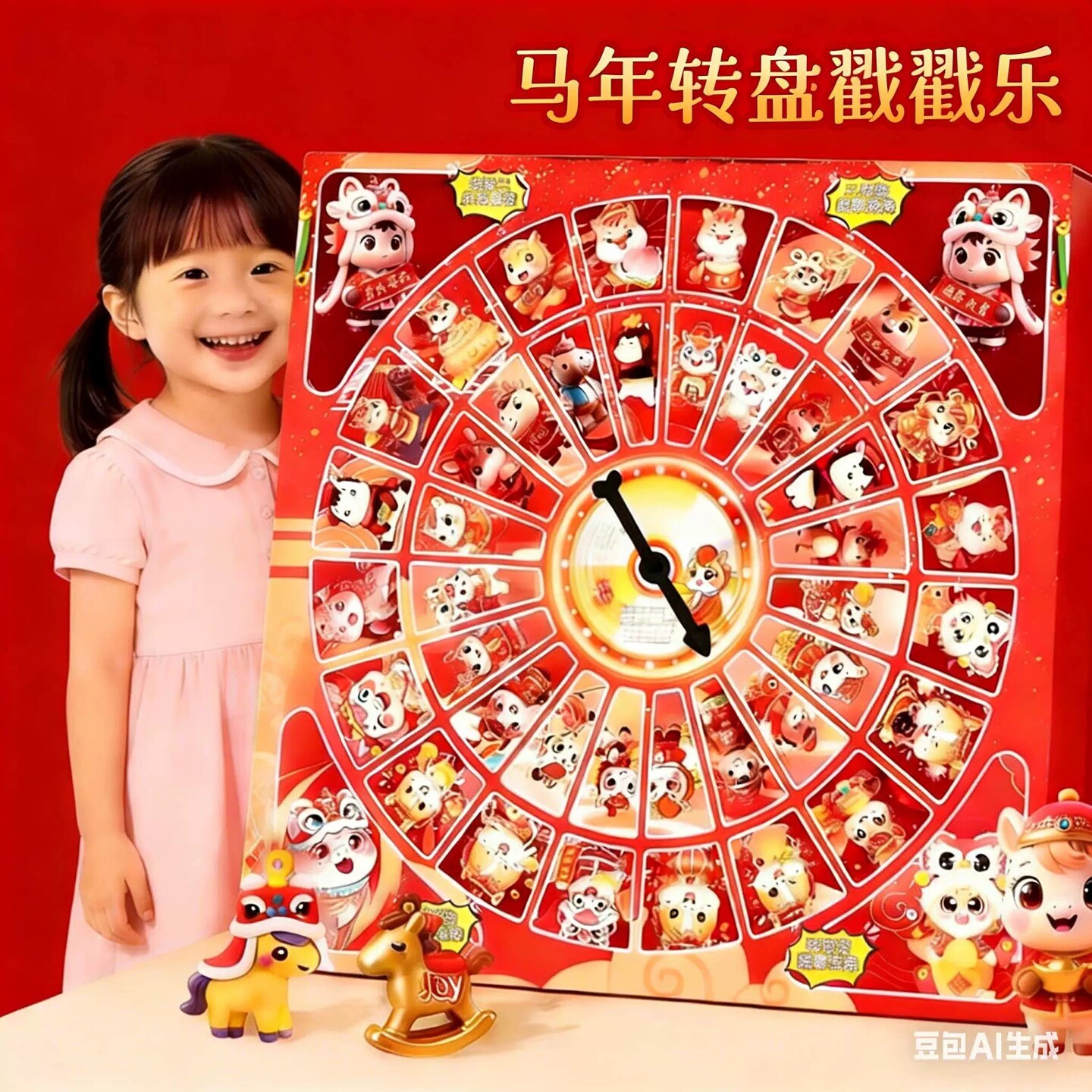 【官方正品】转盘洞洞乐盲盒玩具图片