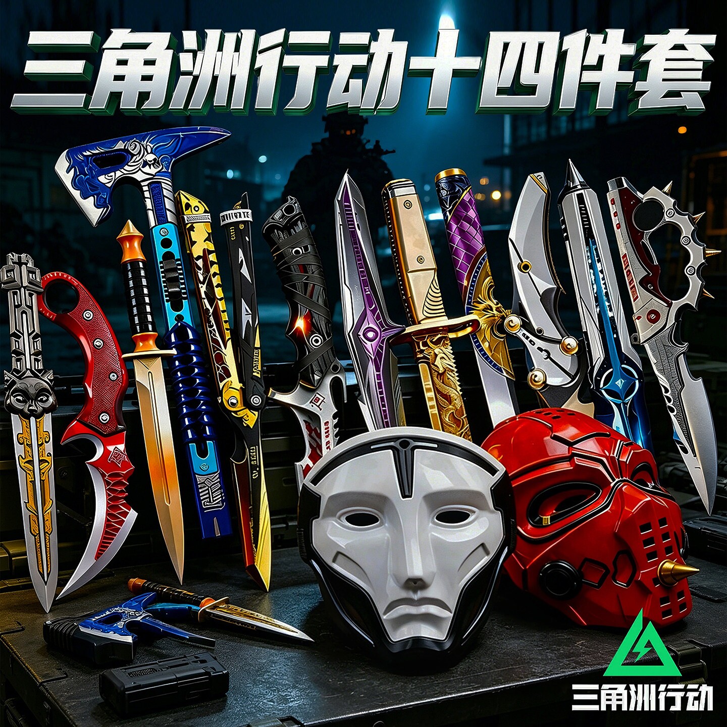 【官方正品】三角洲武器模型玩具图片
