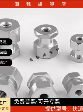 浮动接头FJR3/5/6/8/10/12/14/16-0.8/1.25气缸外六角内螺纹接头