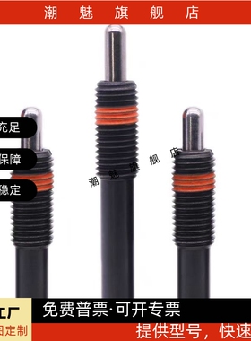 替米思米 轻载型短型弹簧柱塞 定位弹簧分度销PJLS10-5 PJFW10-10