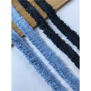 绝美布料夏天牛仔裤 饰配件小饰品小香风流苏花边 子加长接边衣服装