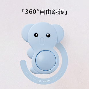 门挡卡通门把手防撞卫生间门防撞器贴门吸可爱免打孔门阻新款神器