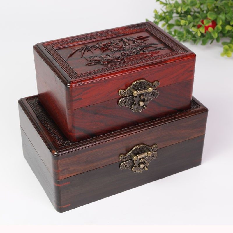 红木首饰盒高挡木质化妆小号盒子木雕收纳盒结婚饰品盒珠宝木盒女,饰品/流行首饰/时尚饰品新,首饰盒,淘宝优惠券,粉丝福利购,淘宝优惠卷