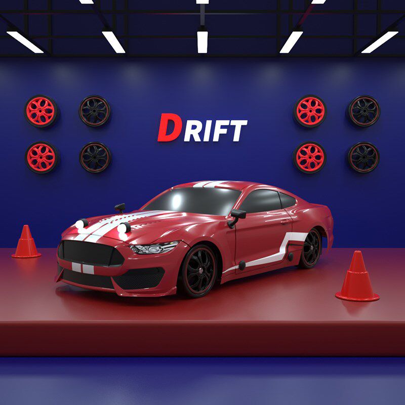专业rc遥控车漂移汽车充电动gtr模型高速四驱赛车 竞速儿童玩具车