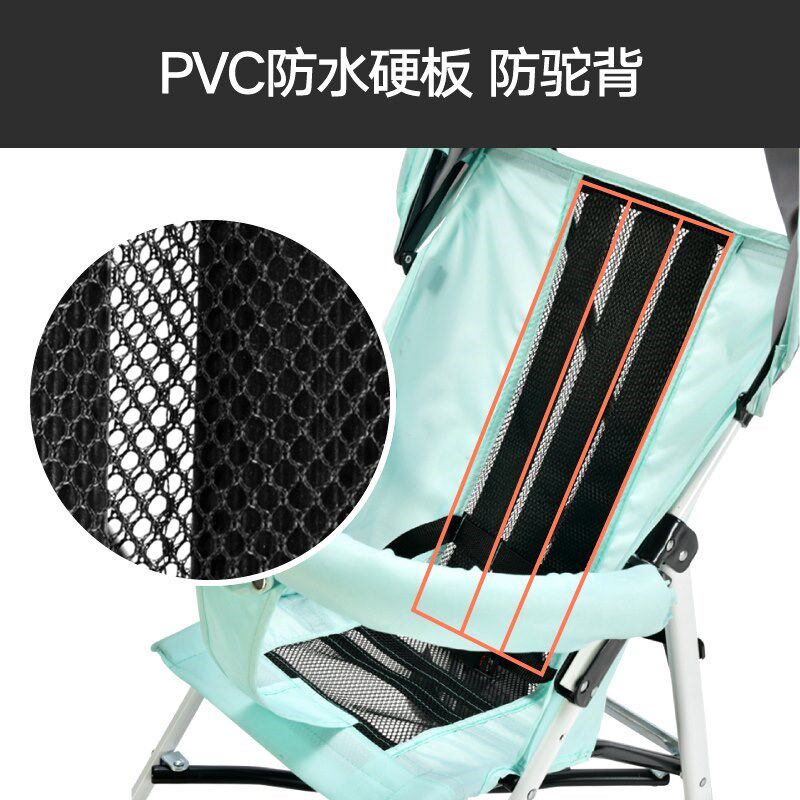 婴儿推车可坐可躺冬夏两用简易折叠宝宝儿童溜娃便携小孩手推伞车