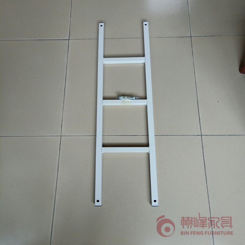 梯子上下铺铁架床梯学生双层床员工宿舍床楼梯加厚方管订做铁床梯