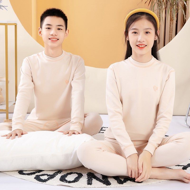 男大童儿童内衣线衣线裤女大童秋衣秋裤套装全棉12纯棉15岁半高领,童装/婴儿装/亲子装,内衣套装,淘宝优惠券,粉丝福利购,淘宝优惠卷