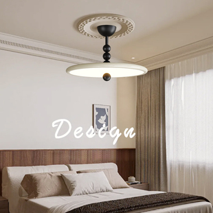 中古风主卧室灯少女ins时尚简约D现代高级奶油书房儿童房间吸顶灯