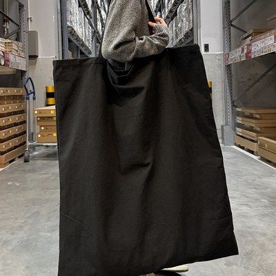 显眼包大容量帆布袋加大环保袋定制加加加大购物袋定做宣传礼品袋